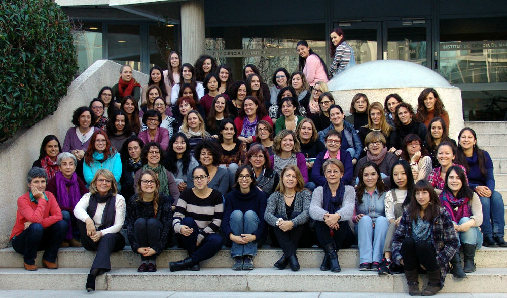 Cortesía de las mujeres del ICMAB-CSIC