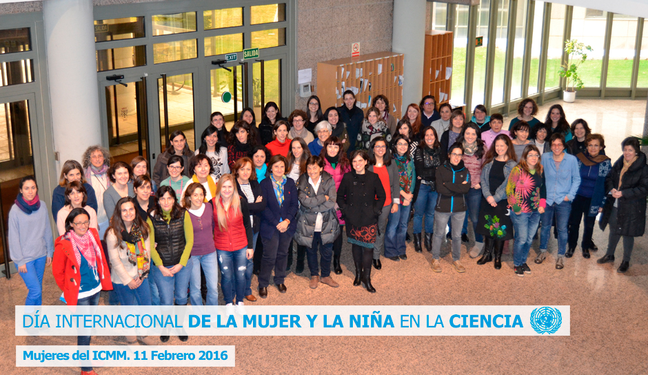 Cortesía de las mujeres del ICMM-CSIC