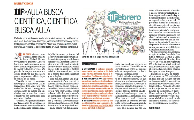 Heraldo. Aula busca científica