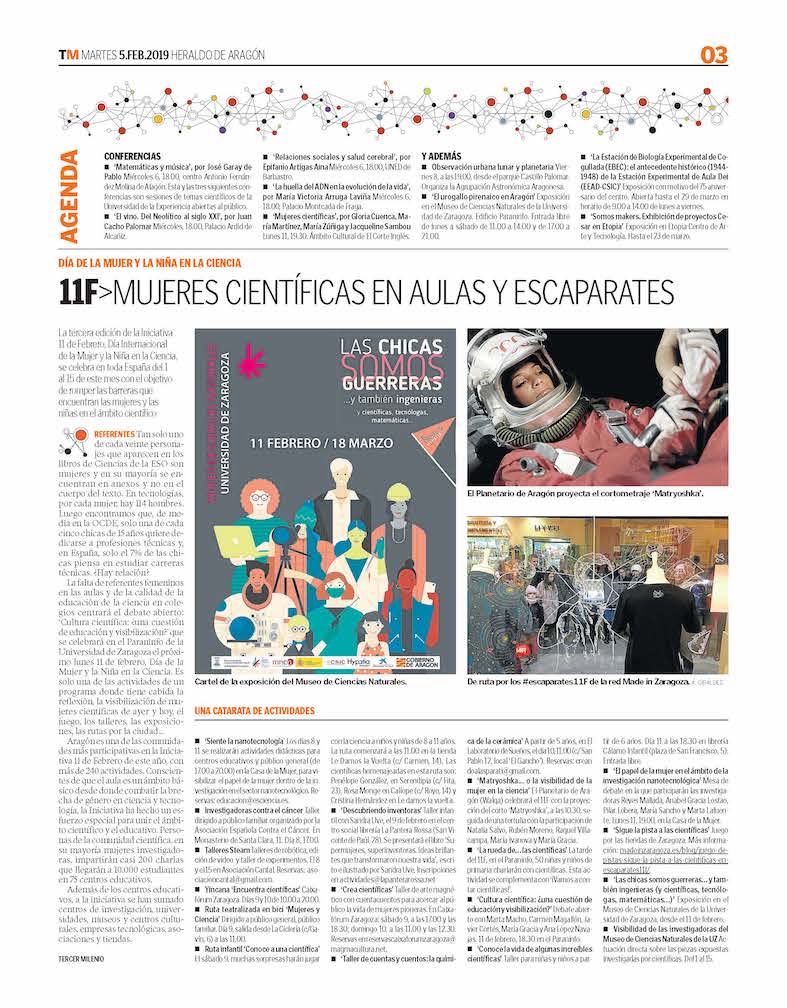 El Heraldo de Aragón 05-02-2019